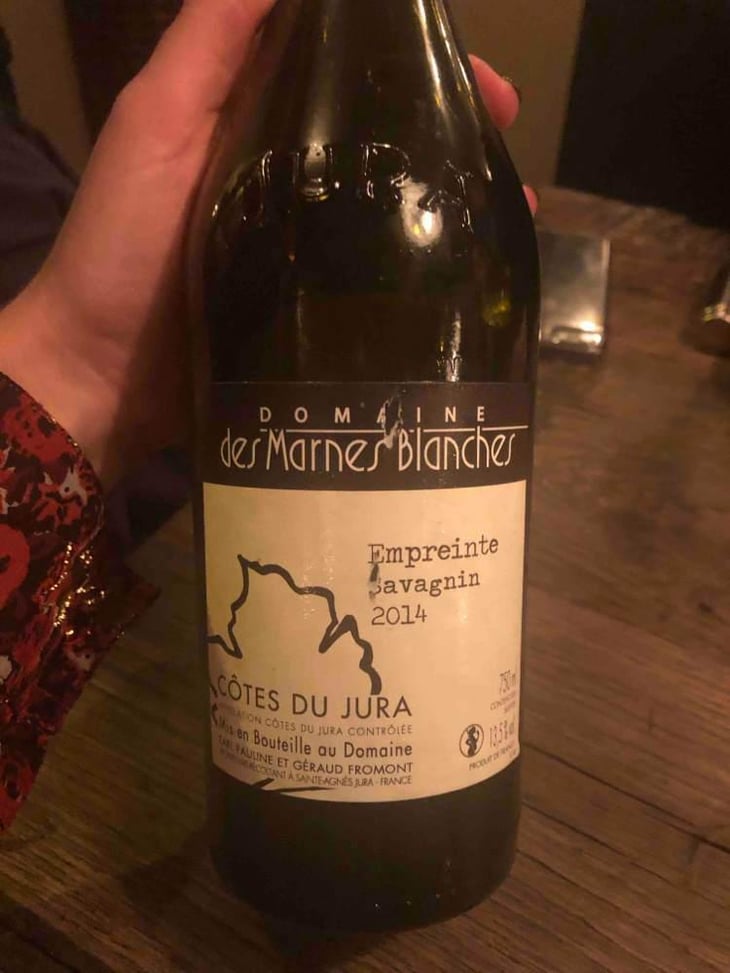Empreinte Savagnin - Domaine Des Marnes Blanches - Pauline & Géraud Fromont 