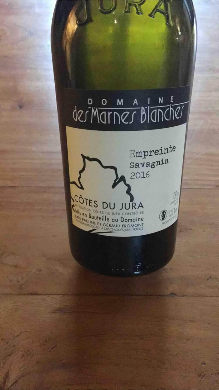 Empreinte Savagnin - Domaine Des Marnes Blanches - Pauline & Géraud Fromont 