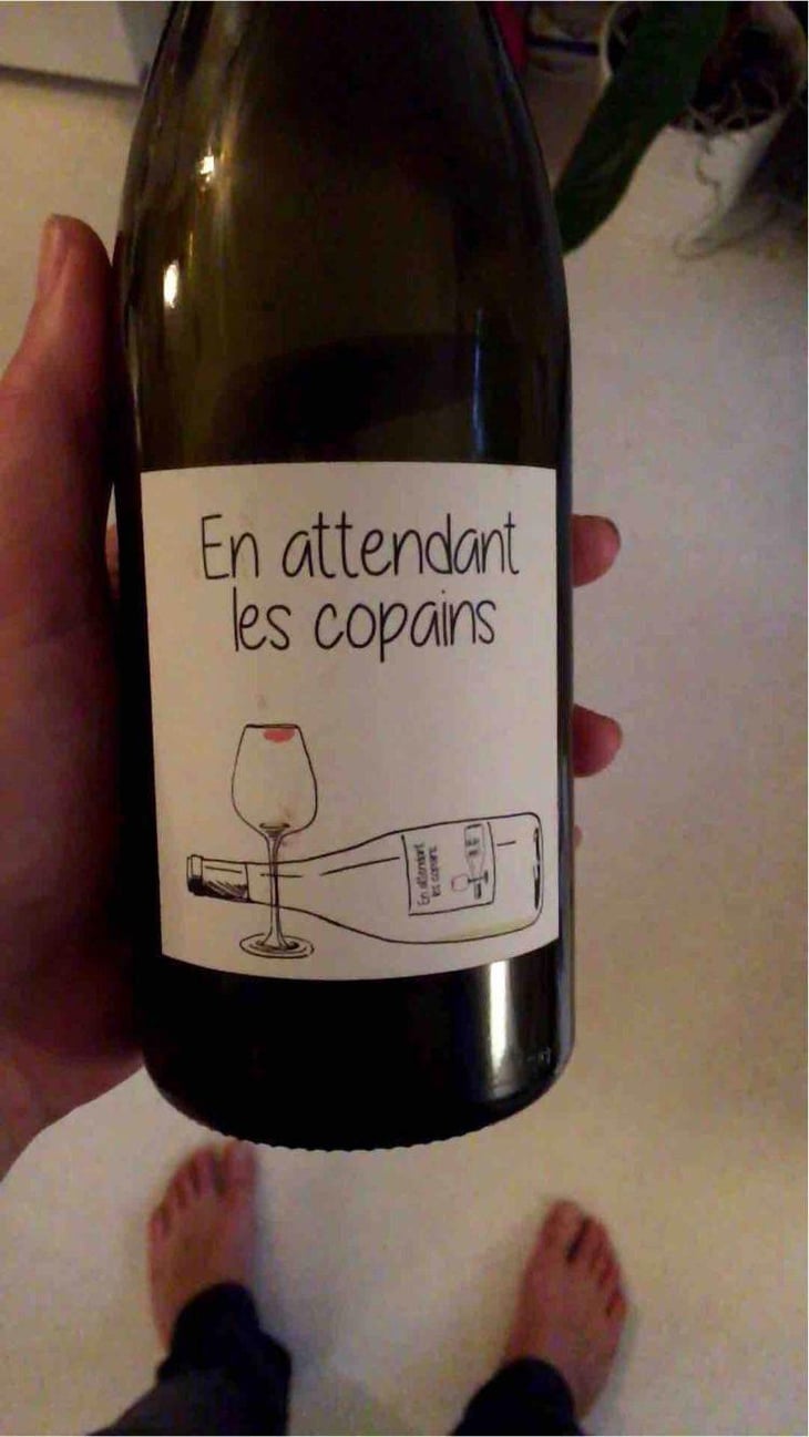 En Attendant les Copains (blanc) - Domaine du Petit Oratoire - Lori Haon 
