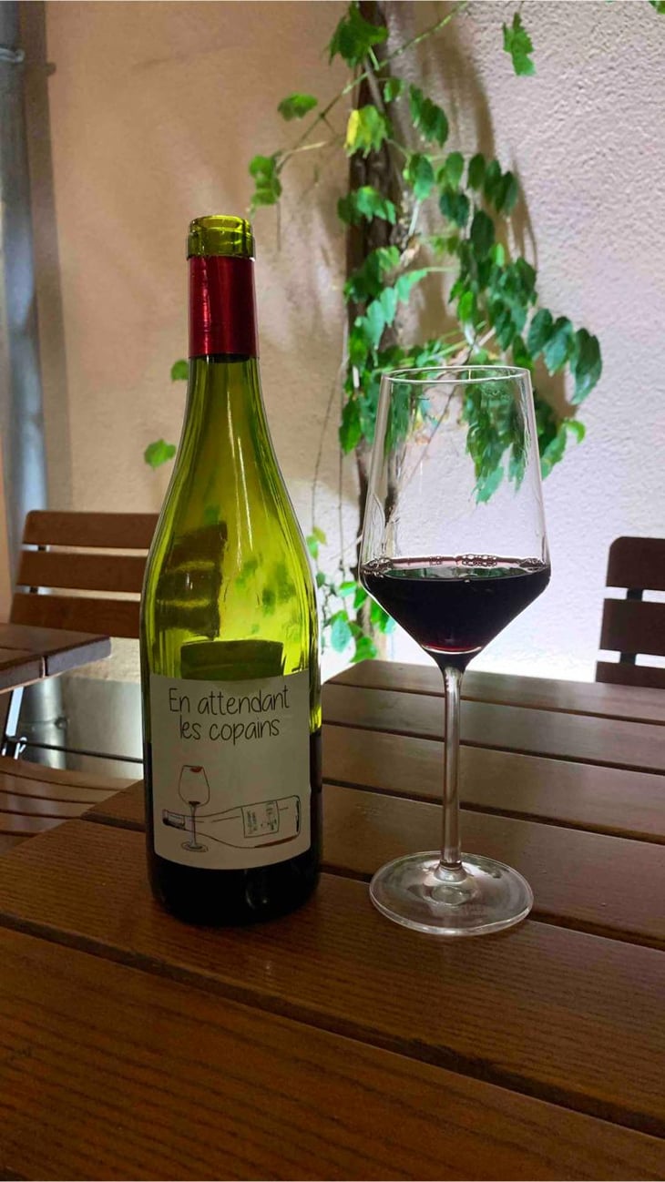 En attendant les copains (rouge) - Domaine du Petit Oratoire - Lori Haon 