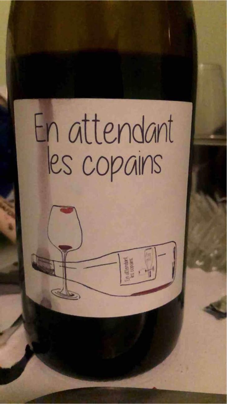 En attendant les copains (rouge) - Domaine du Petit Oratoire - Lori Haon 