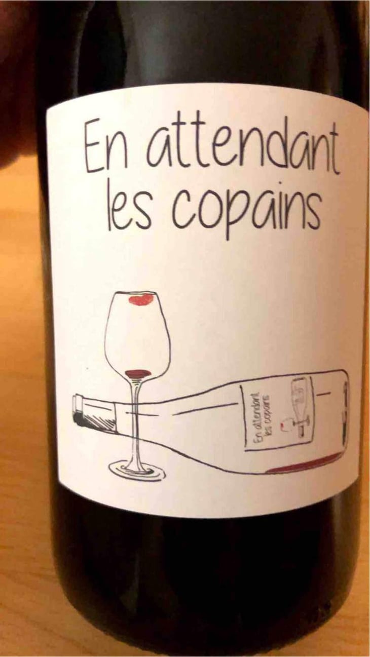 En attendant les copains (rouge) - Domaine du Petit Oratoire - Lori Haon 