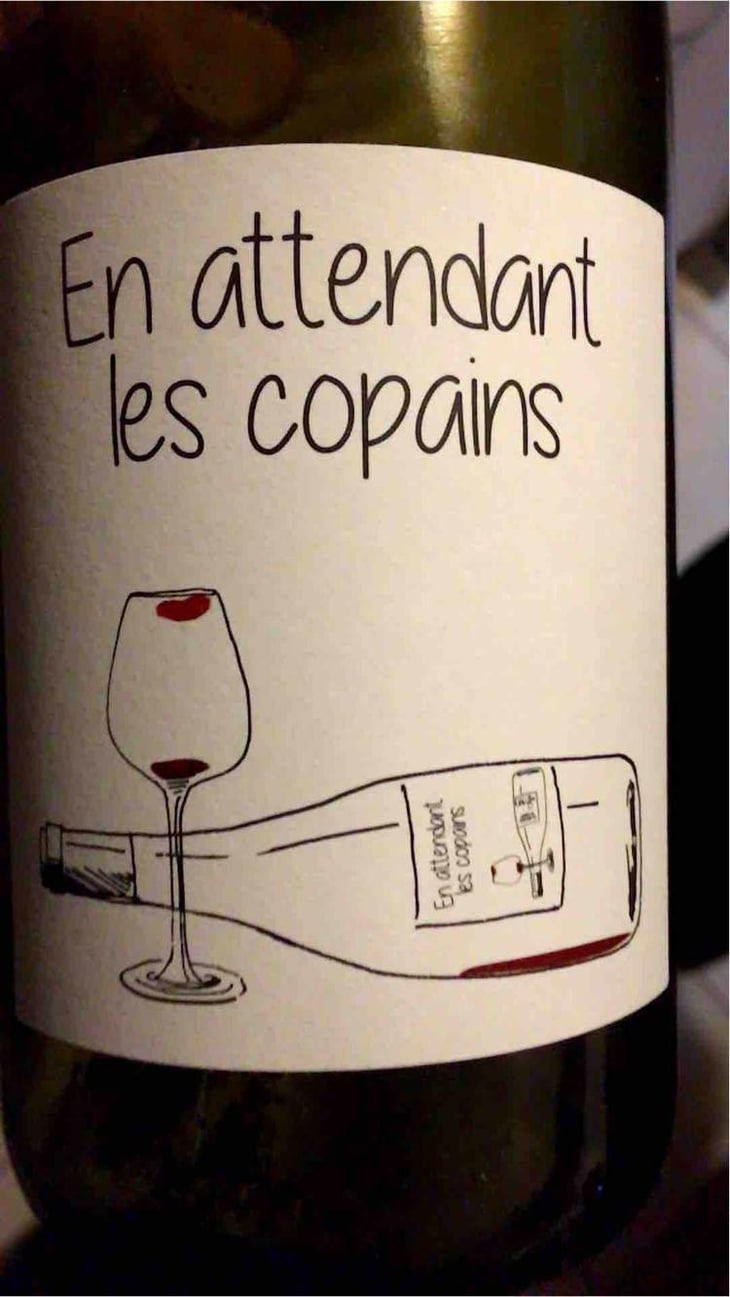 En attendant les copains (rouge) - Domaine du Petit Oratoire - Lori Haon 