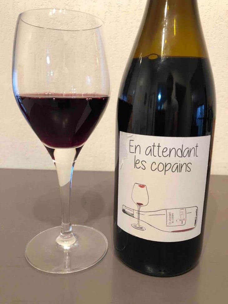 En attendant les copains (rouge) - Domaine du Petit Oratoire - Lori Haon 