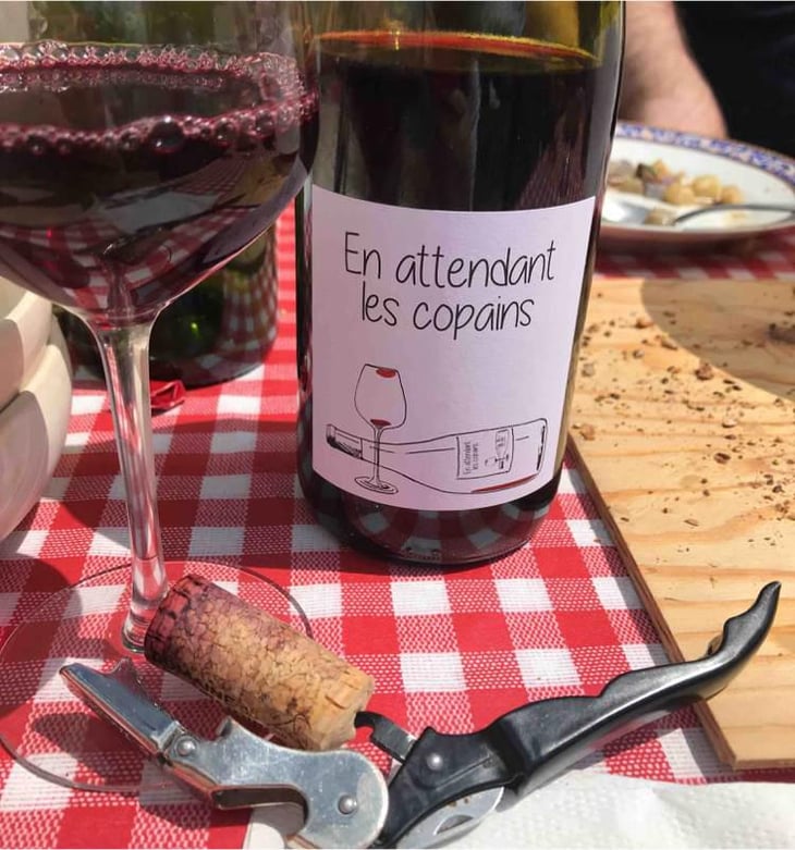 En attendant les copains (rouge) - Domaine du Petit Oratoire - Lori Haon 