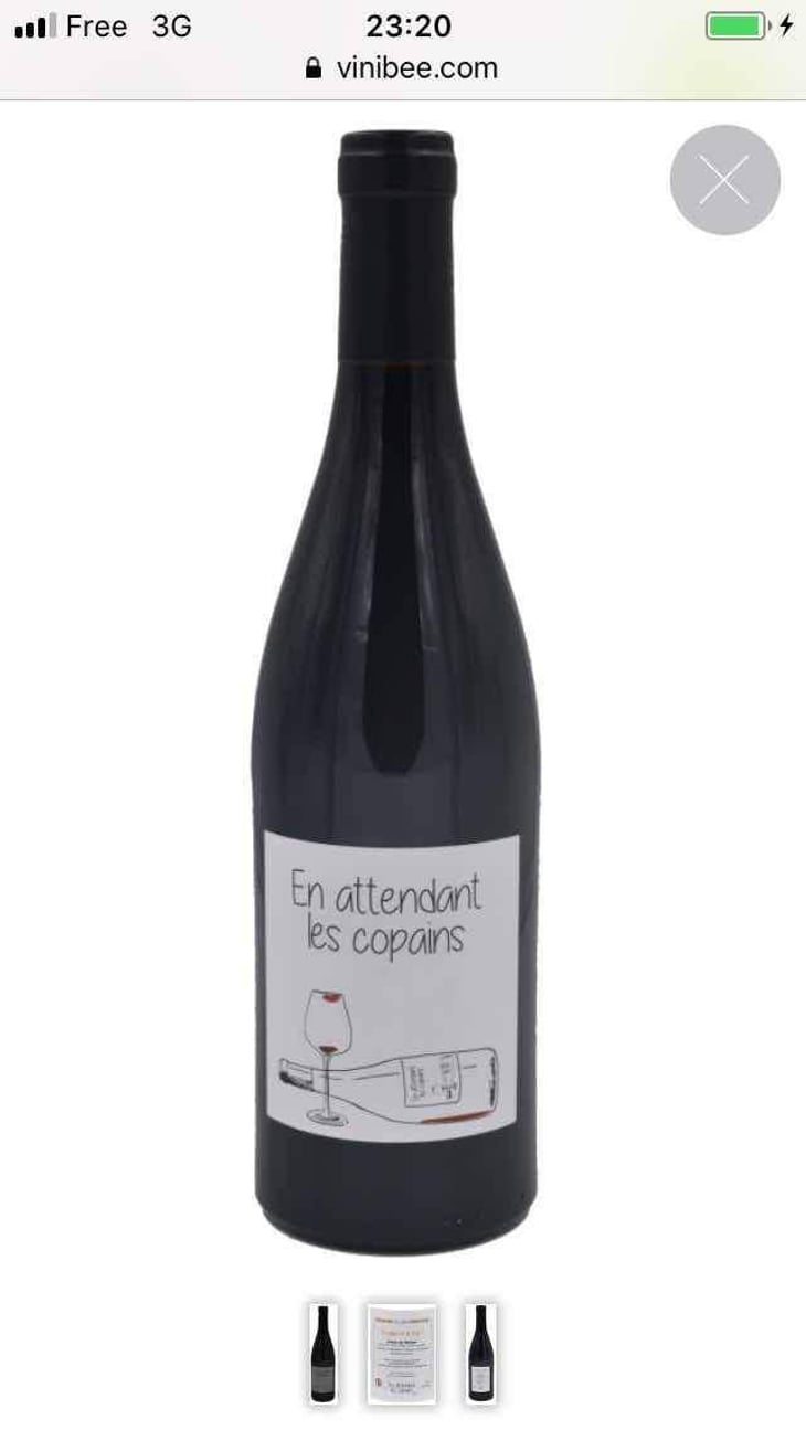 En attendant les copains (rouge) - Domaine du Petit Oratoire - Lori Haon 