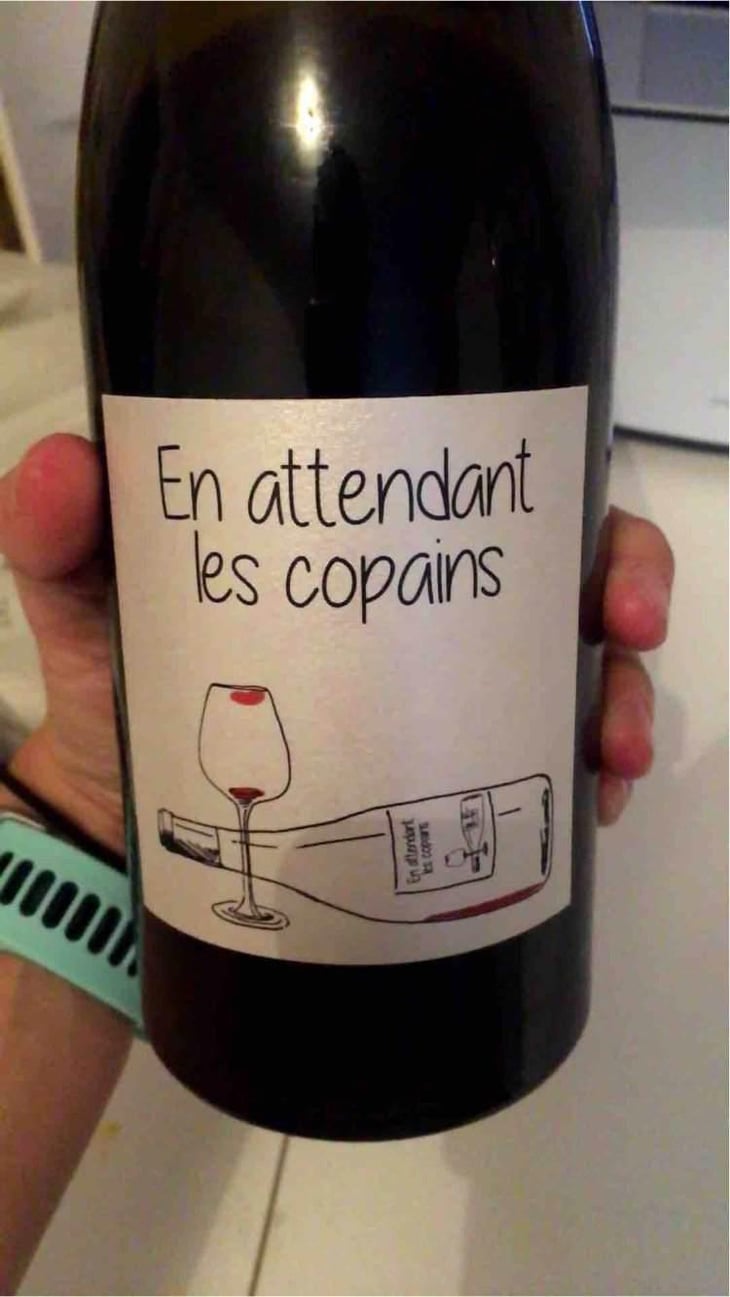 En attendant les copains (rouge) - Domaine du Petit Oratoire - Lori Haon 