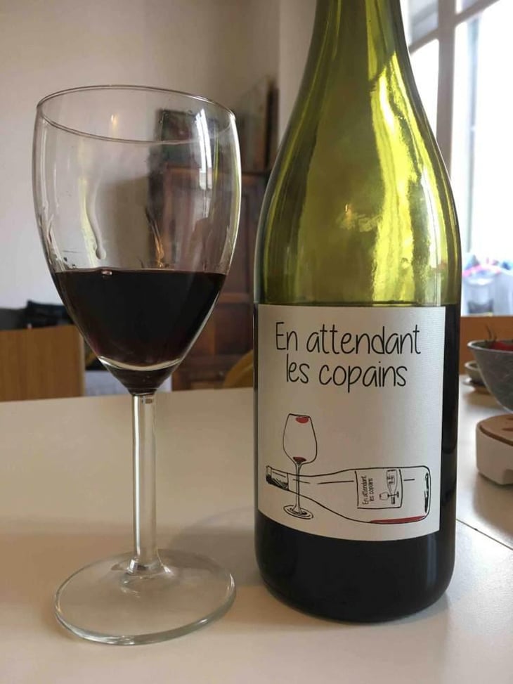En attendant les copains (rouge) - Domaine du Petit Oratoire - Lori Haon 