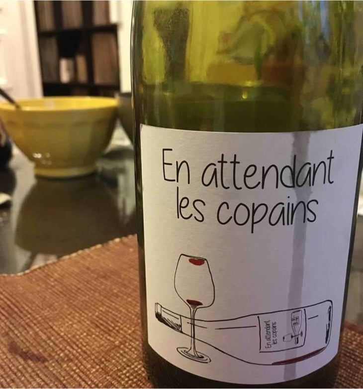 En attendant les copains (rouge) - Domaine du Petit Oratoire - Lori Haon 