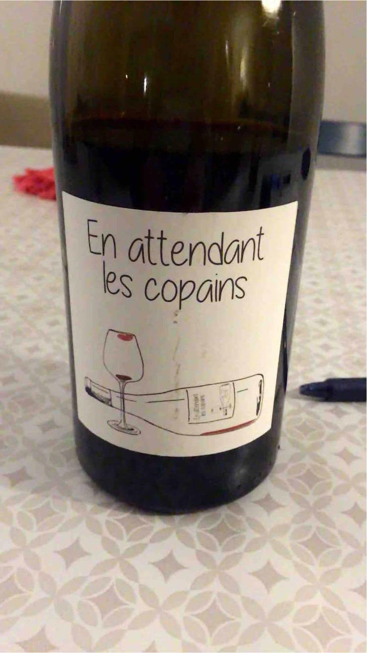 En attendant les copains (rouge) - Domaine du Petit Oratoire - Lori Haon 