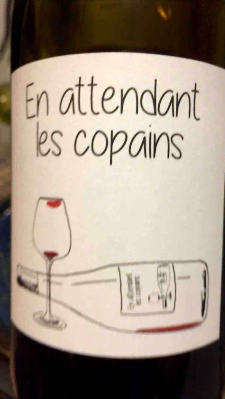 En attendant les copains (rouge) - Domaine du Petit Oratoire - Lori Haon 
