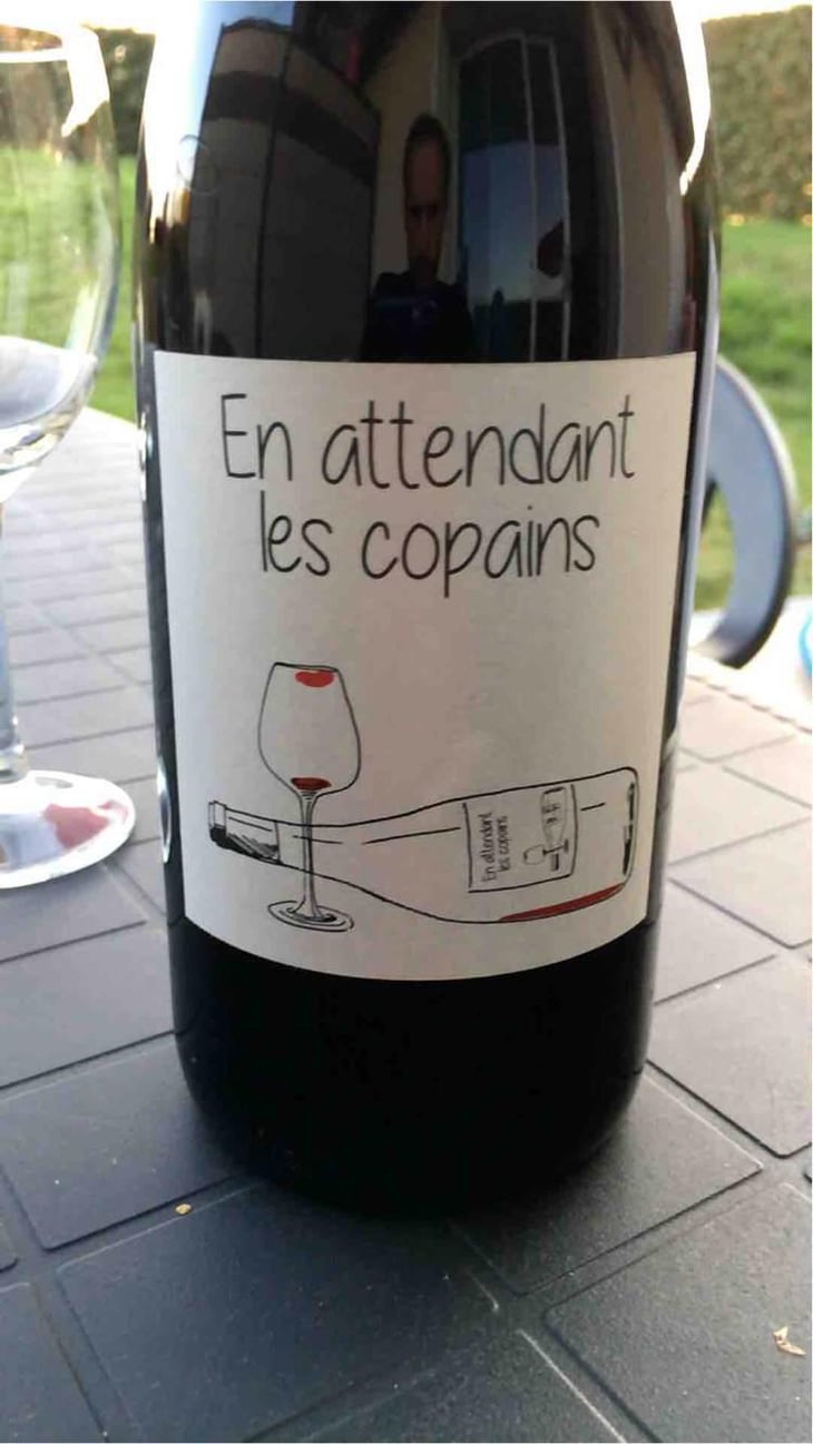 En attendant les copains (rouge) - Domaine du Petit Oratoire - Lori Haon 