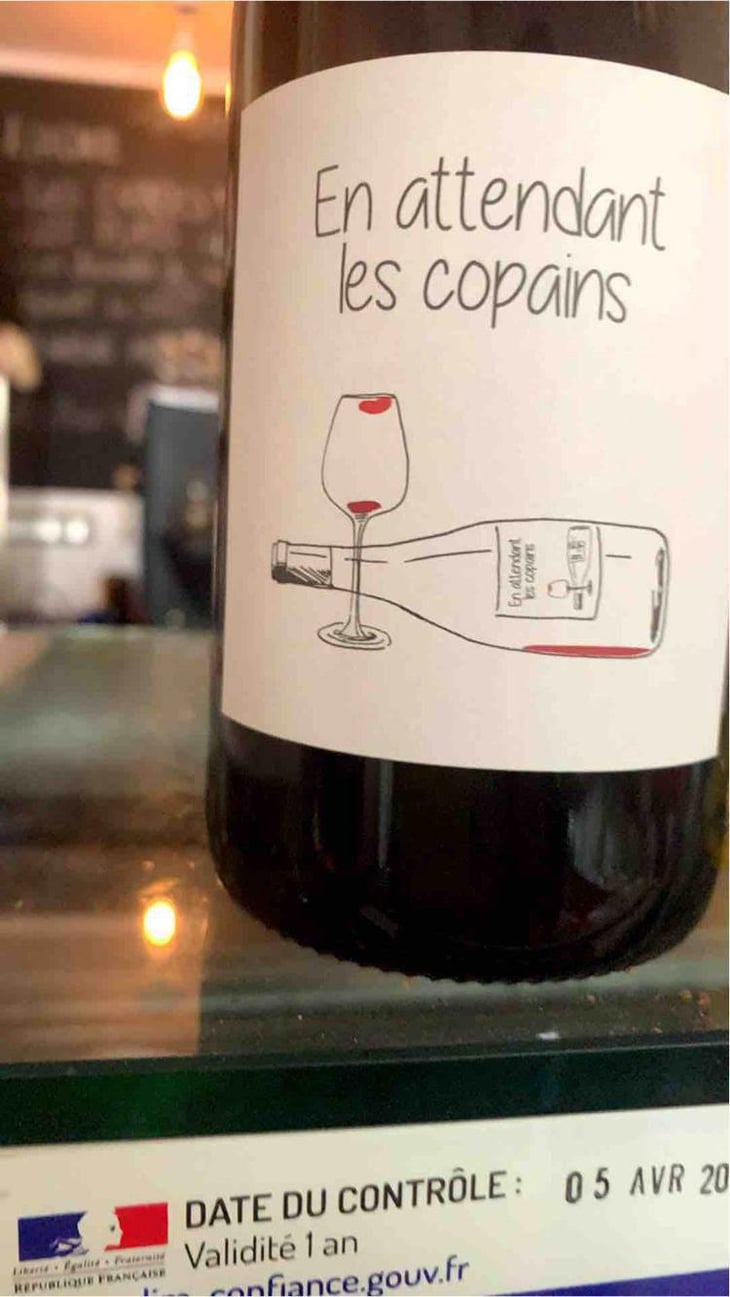 En attendant les copains (rouge) - Domaine du Petit Oratoire - Lori Haon 
