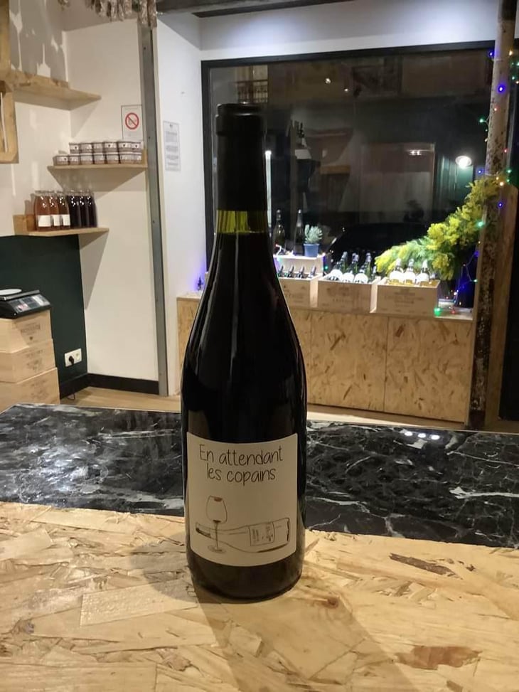 En attendant les copains (rouge) - Domaine du Petit Oratoire - Lori Haon 