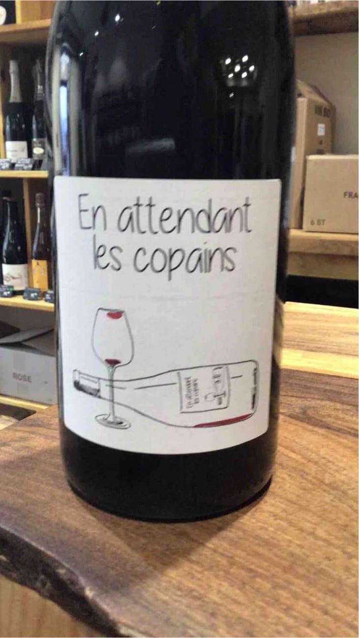 En attendant les copains (rouge) - Domaine du Petit Oratoire - Lori Haon 