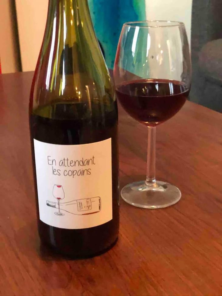 En attendant les copains (rouge) - Domaine du Petit Oratoire - Lori Haon 
