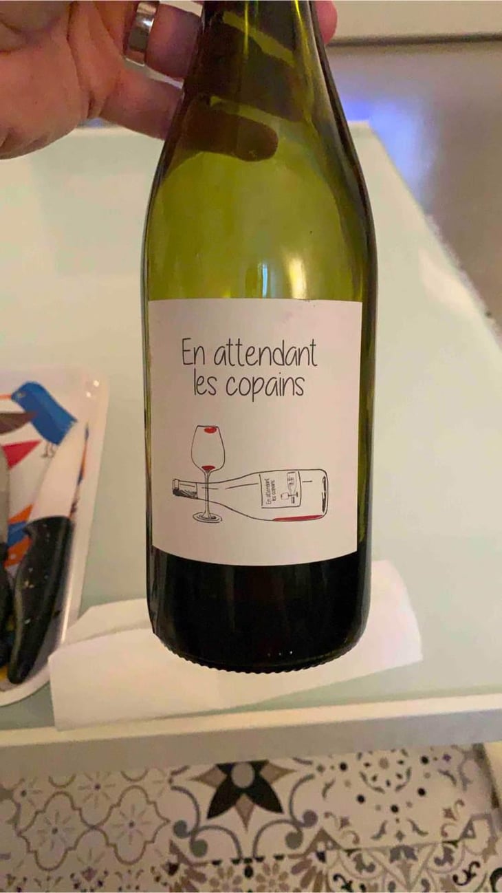 En attendant les copains (rouge) - Domaine du Petit Oratoire - Lori Haon 