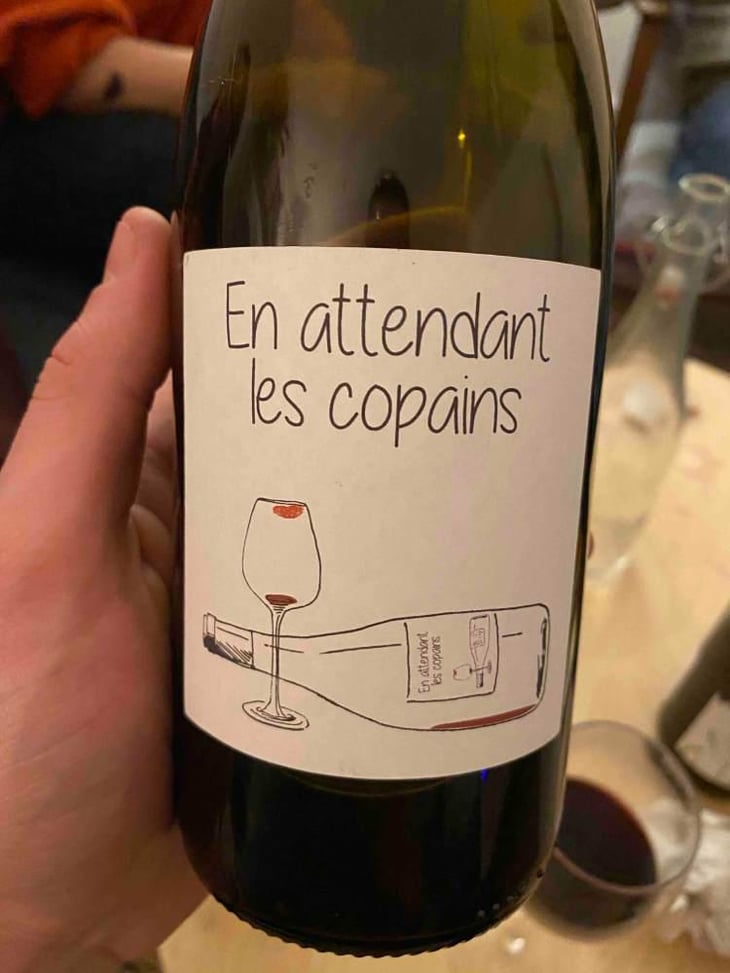 En attendant les copains (rouge) - Domaine du Petit Oratoire - Lori Haon 
