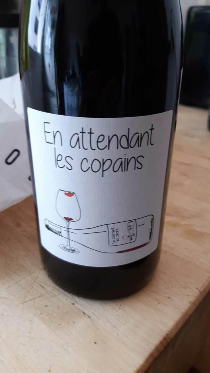 En attendant les copains (rouge) - Domaine du Petit Oratoire - Lori Haon 