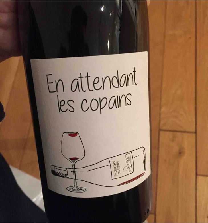 En attendant les copains (rouge) - Domaine du Petit Oratoire - Lori Haon 