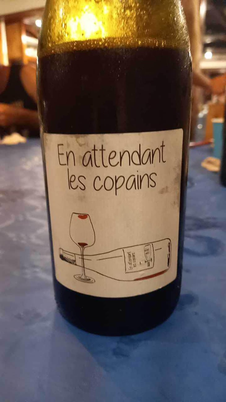 En attendant les copains (rouge) - Domaine du Petit Oratoire - Lori Haon 