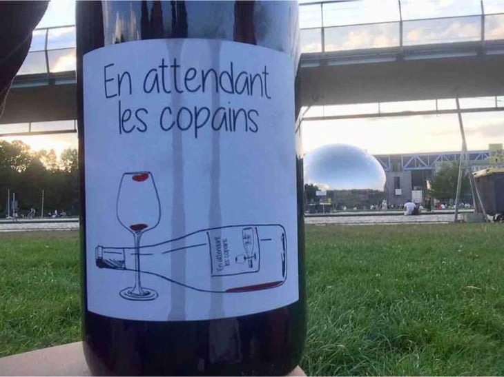 En attendant les copains (rouge) - Domaine du Petit Oratoire - Lori Haon 