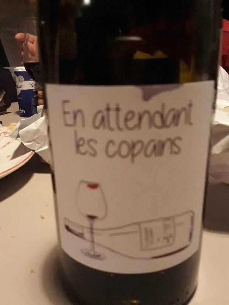 En attendant les copains (rouge) - Domaine du Petit Oratoire - Lori Haon 