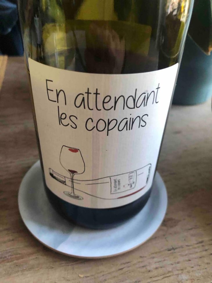 En attendant les copains (rouge) - Domaine du Petit Oratoire - Lori Haon 