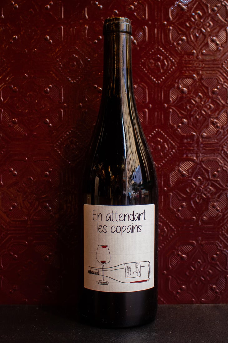 En attendant les copains (rouge) - Domaine du Petit Oratoire - Lori Haon 