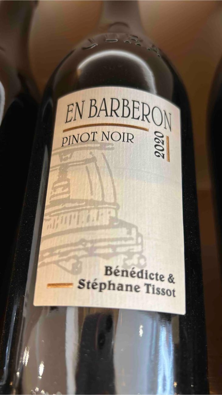 En Barberon Pinot Noir - Domaine André & Mireille Tissot - Bénédicte & Stéphane Tissot -2019