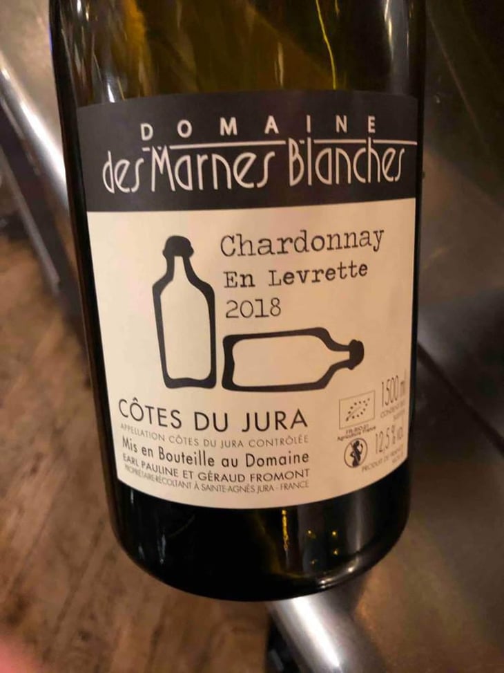En Levrette Chardonnay - Domaine Des Marnes Blanches - Pauline & Géraud Fromont 