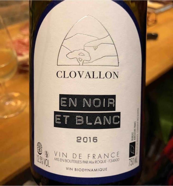En Noir et Blanc - Domaine de Clovallon - Alix Roque -2022