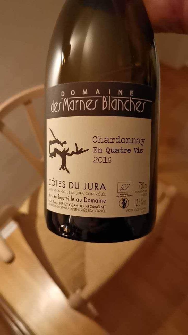 En Quatre Vis Chardonnay - Domaine Des Marnes Blanches - Pauline & Géraud Fromont 