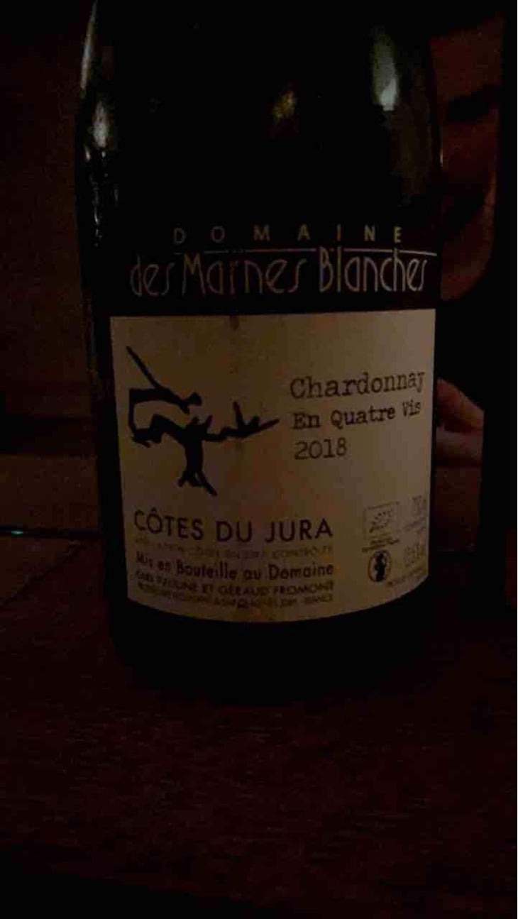 En Quatre Vis Chardonnay - Domaine Des Marnes Blanches - Pauline & Géraud Fromont 