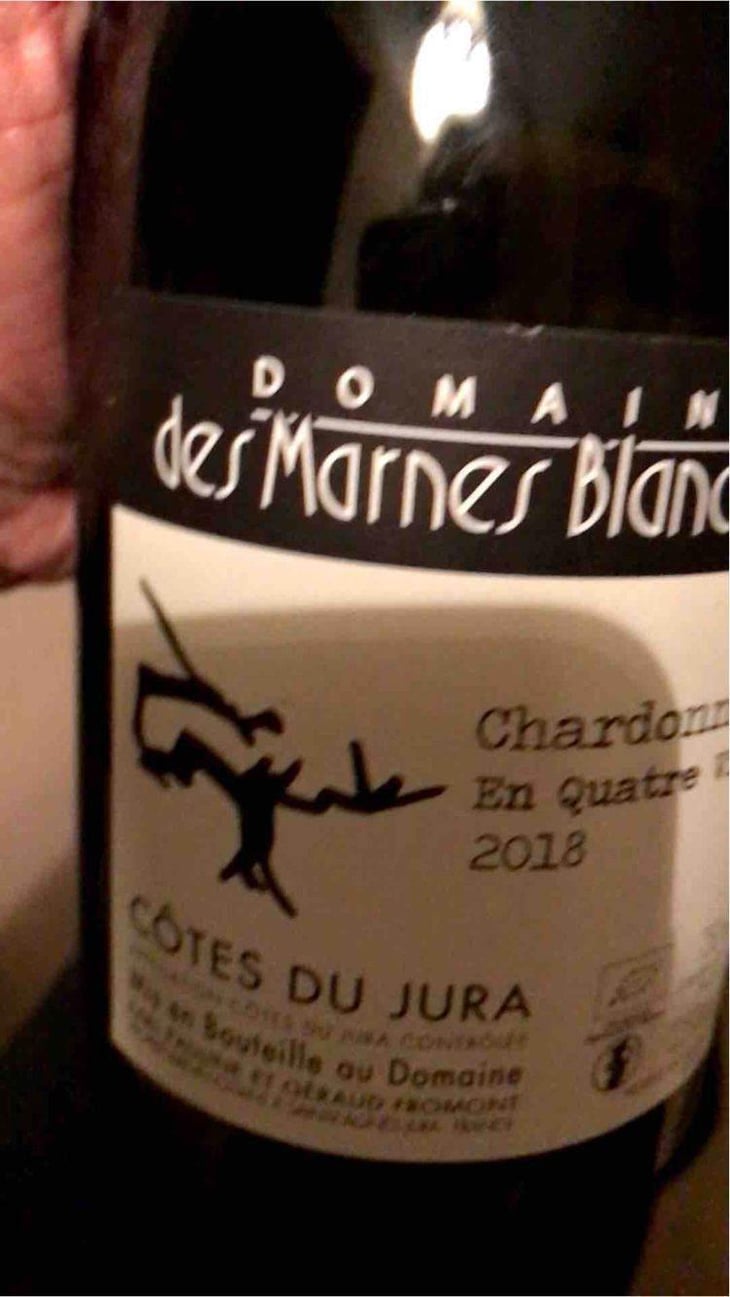 En Quatre Vis Chardonnay - Domaine Des Marnes Blanches - Pauline & Géraud Fromont 
