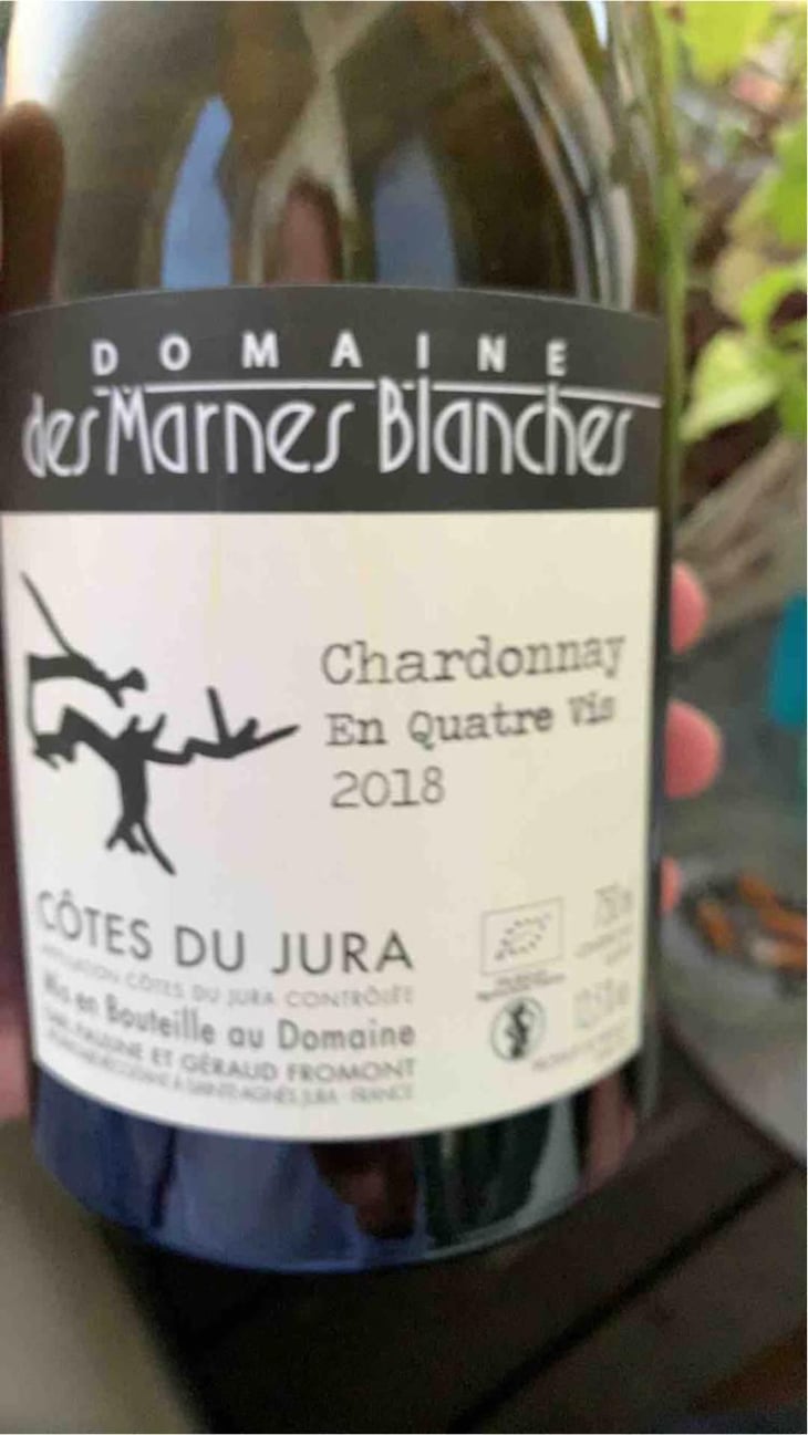 En Quatre Vis Chardonnay - Domaine Des Marnes Blanches - Pauline & Géraud Fromont 