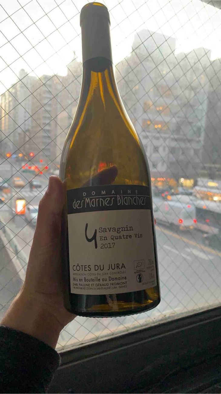 En Quatre Vis Savagnin - Domaine Des Marnes Blanches - Pauline & Géraud Fromont 