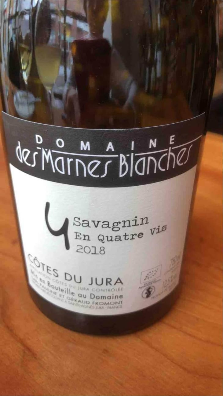 En Quatre Vis Savagnin - Domaine Des Marnes Blanches - Pauline & Géraud Fromont 