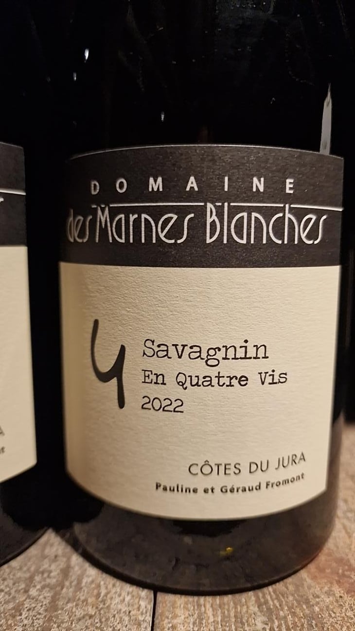 En Quatre Vis Savagnin - Domaine Des Marnes Blanches - Pauline & Géraud Fromont 