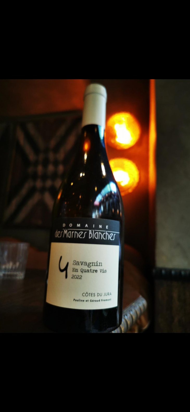 En Quatre Vis Savagnin - Domaine Des Marnes Blanches - Pauline & Géraud Fromont 
