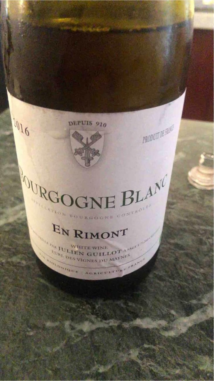 En Rimont - Clos des Vignes du Maynes - Julien Guillot 