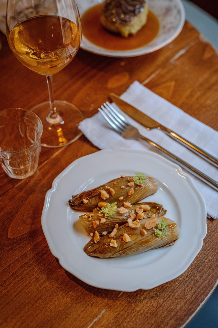 Endives Braisées Au Teriyaki Et Cacahuètes - L’Un des Sens - 741770