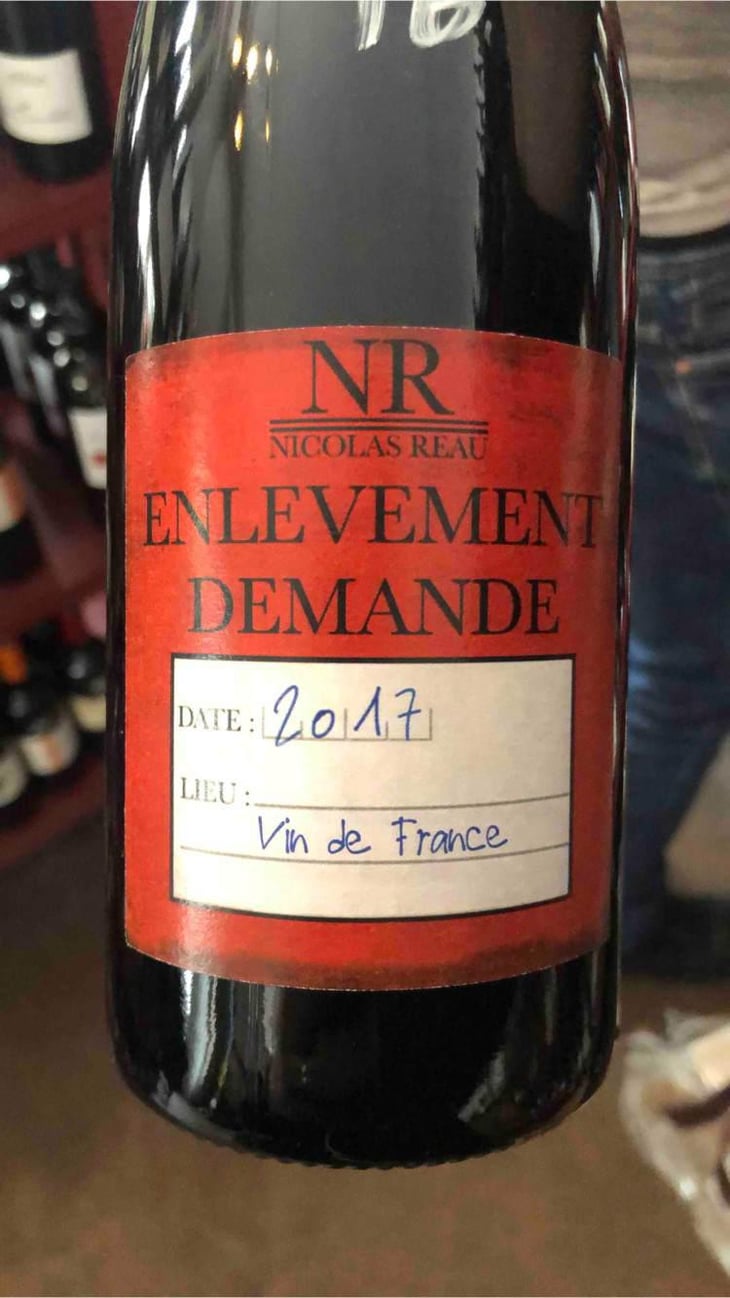 Enlèvement Demandé - Le Clos des Treilles - Nicolas Reau 
