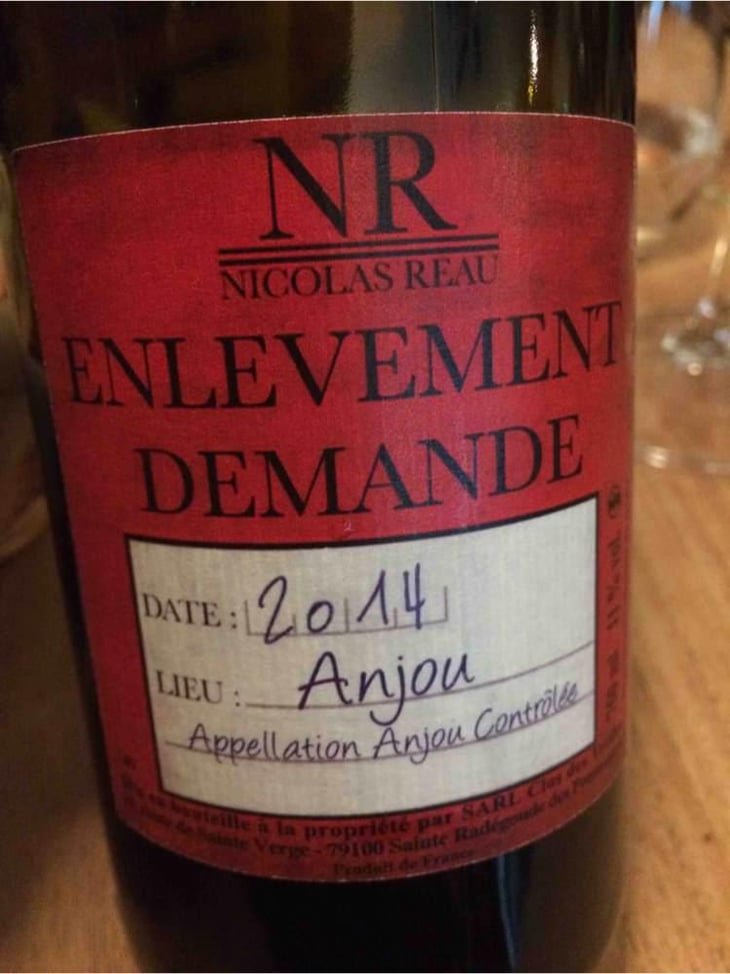 Enlèvement Demandé - Le Clos des Treilles - Nicolas Reau 