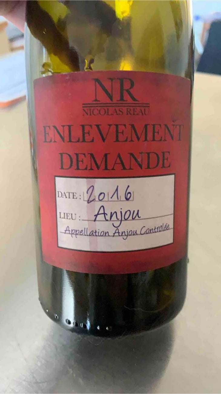 Enlèvement Demandé - Le Clos des Treilles - Nicolas Reau 