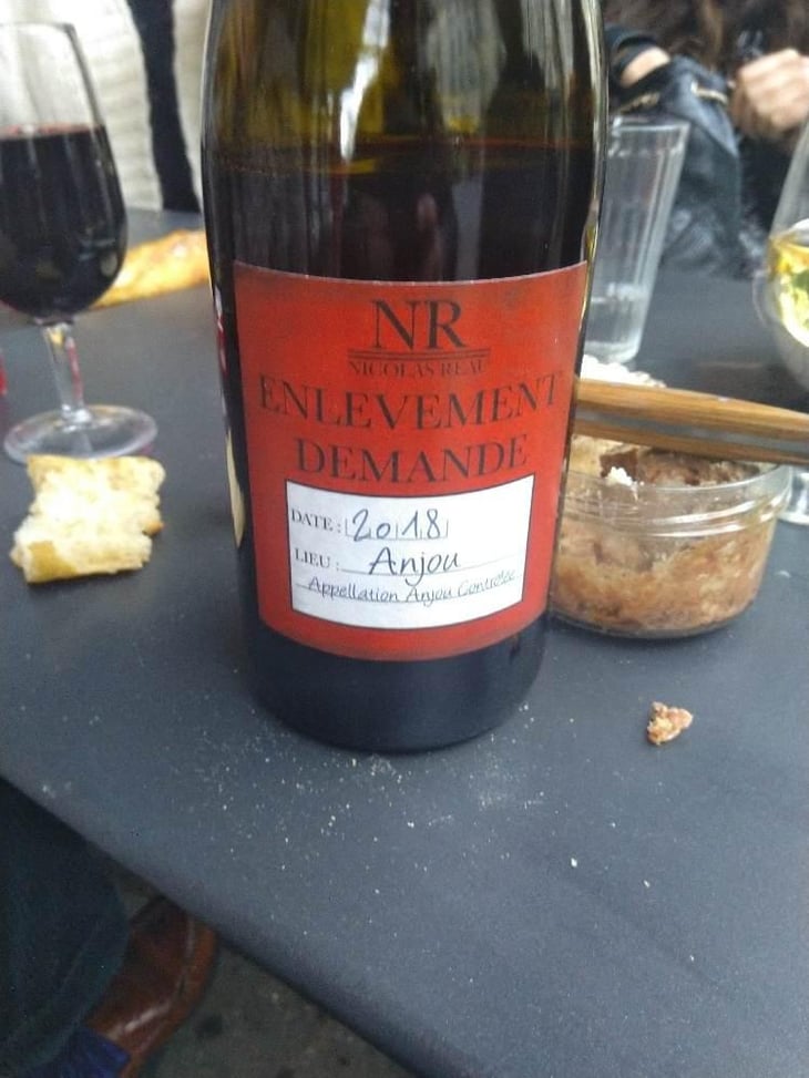 Enlèvement Demandé - Le Clos des Treilles - Nicolas Reau 