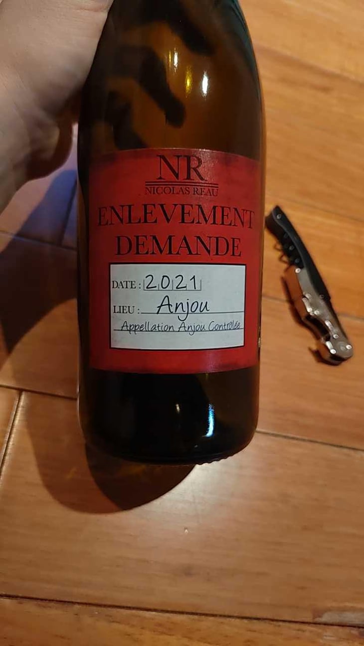 Enlèvement Demandé - Le Clos des Treilles - Nicolas Reau 