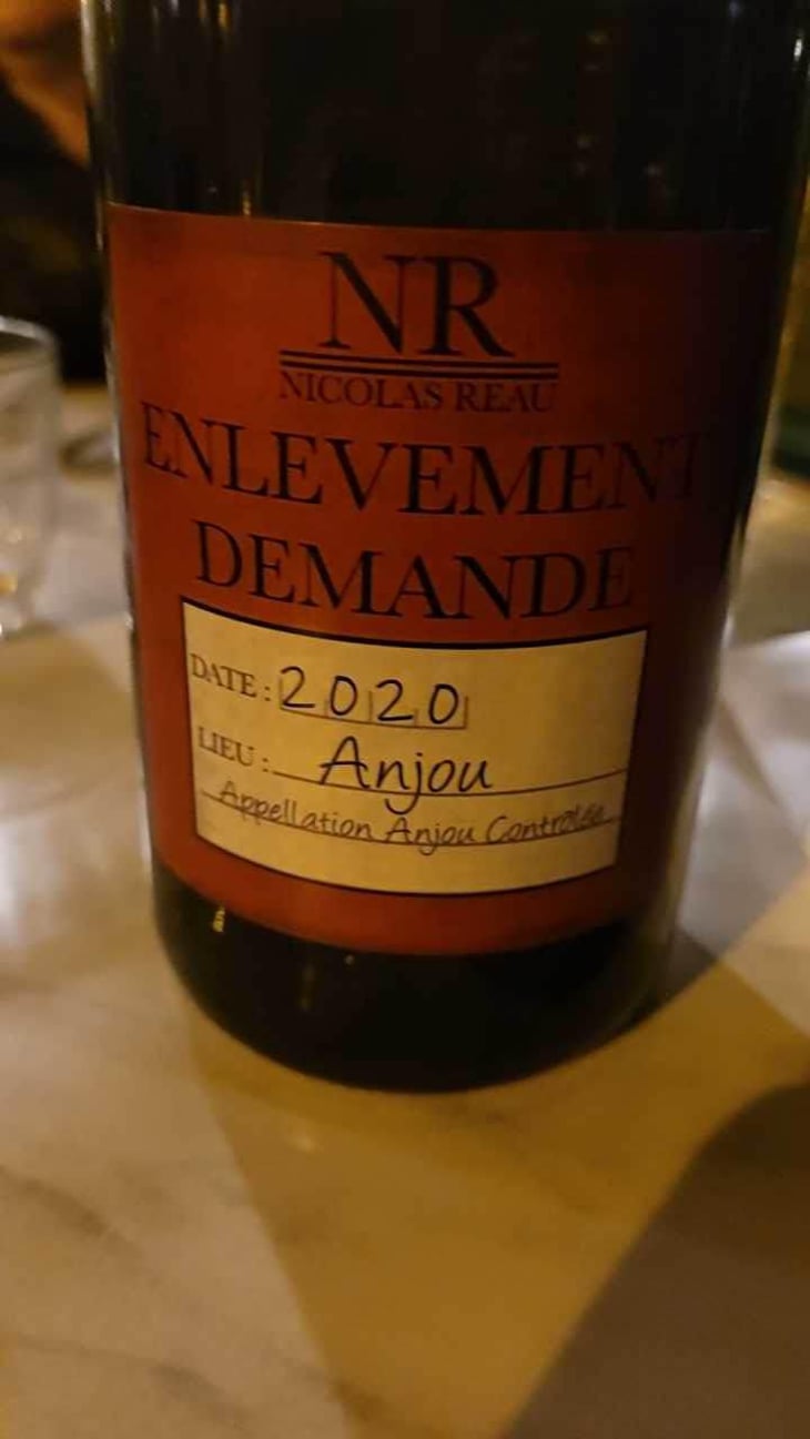 Enlèvement Demandé - Le Clos des Treilles - Nicolas Reau 