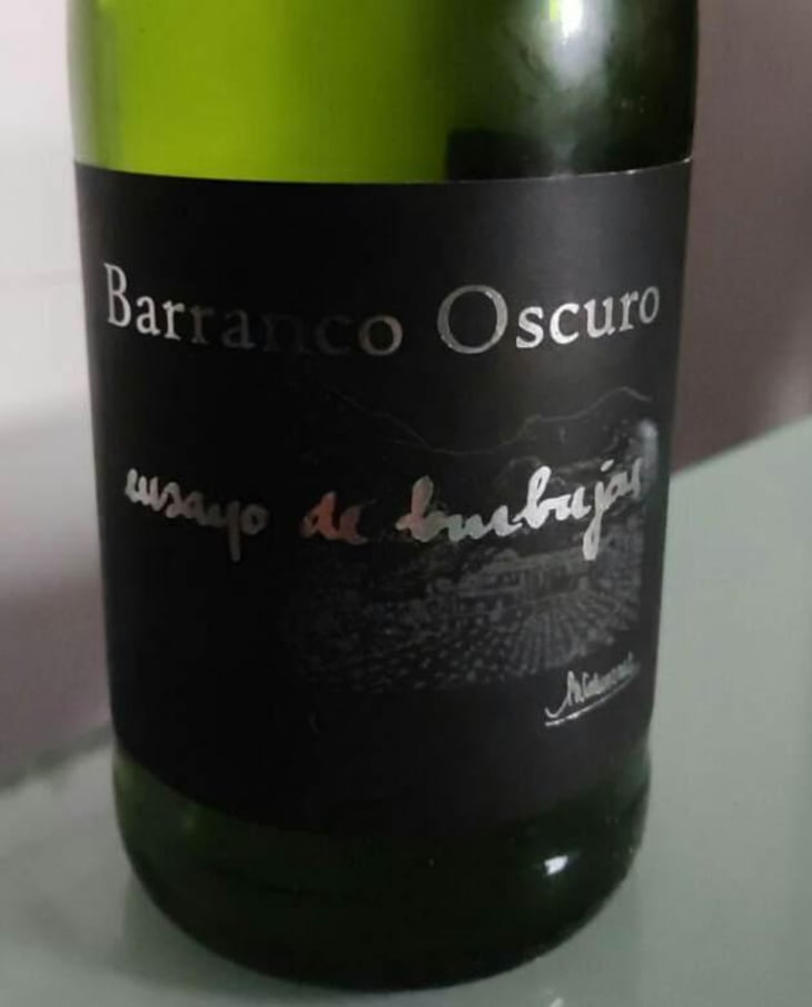 Ensayo de Burbujas - Barranco Oscuro - Manuel & Lorenzo Valenzuela 