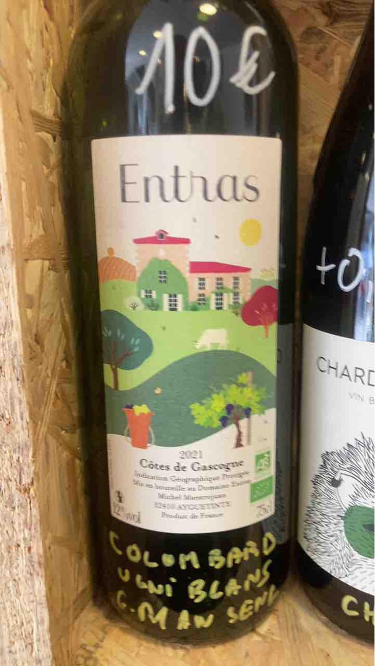 Entras rouge - Domaine Entras - Michel Maestrojuan -2020
